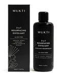 Mukti 2-in-1 Resurfacing Exfoliant