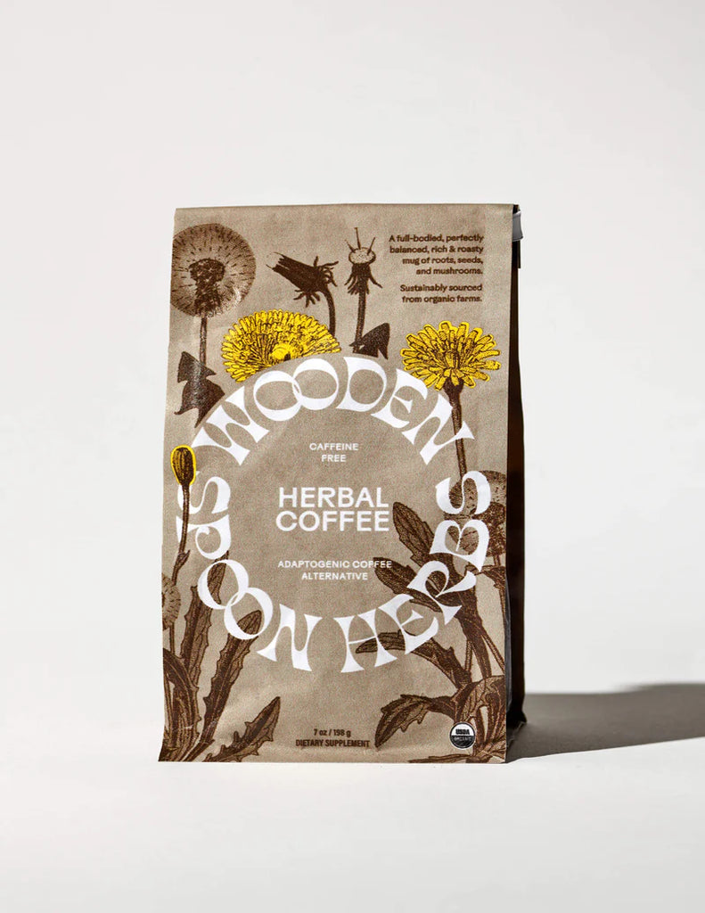 Wooden Spoon Herbs Herbal Coffee Adaptogenic Coffee Alternative